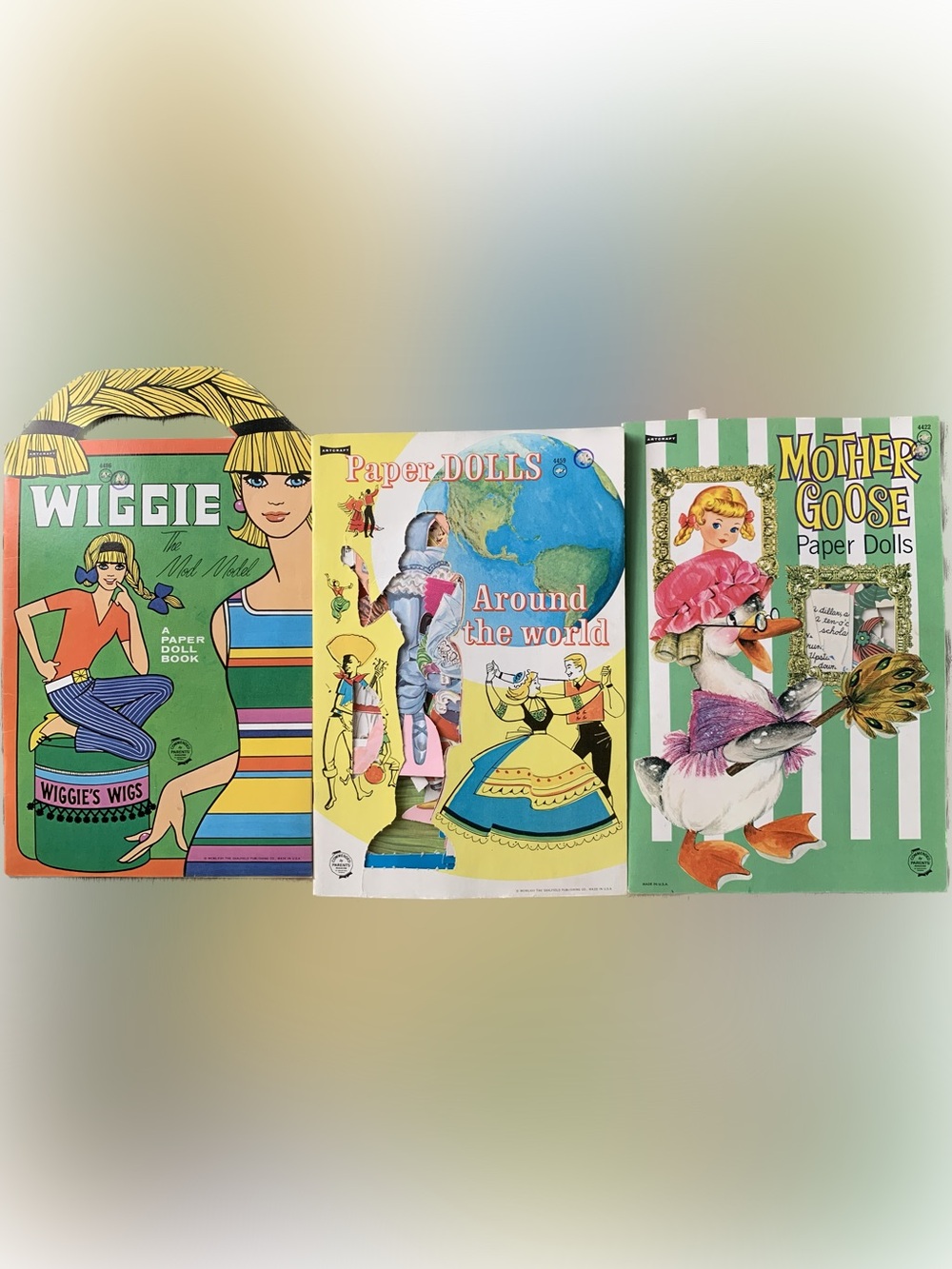 Vintage paper doll collection bundle - mod, multicultural and kidcore